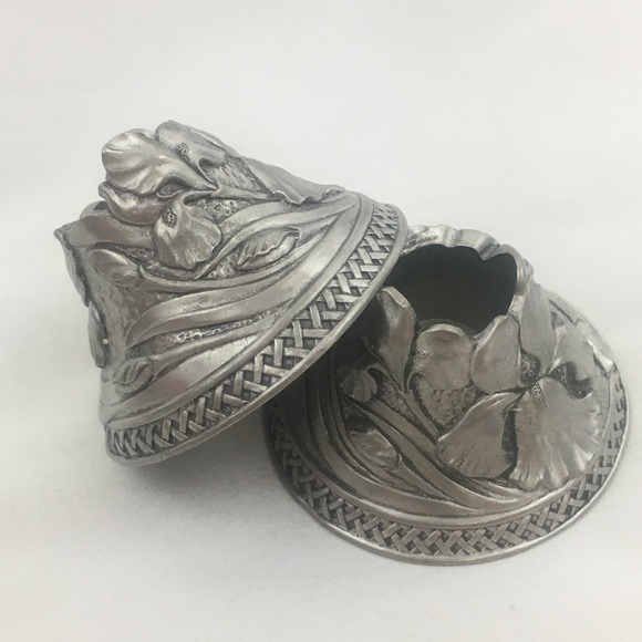 Vintage 1997 Seagull Canada Pewter Etain Zinn Pewter Candle Holders - Picture 14 of 16